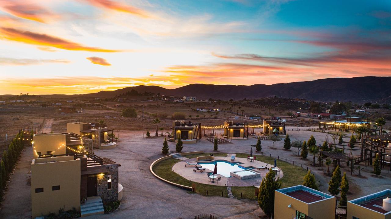 Cuatro Lunas Hotel Boutique Вале де Гуадалупе Екстериор снимка